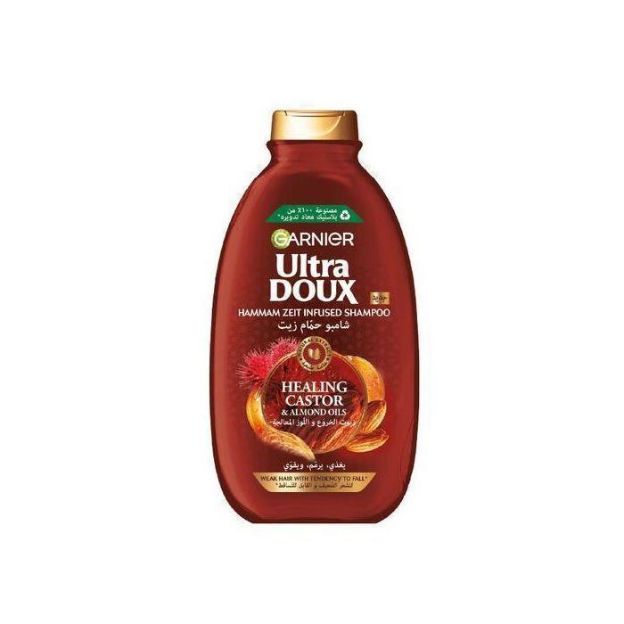 Ultra Doux - Shampooing à l'huile de ricin et d'amande 400ml