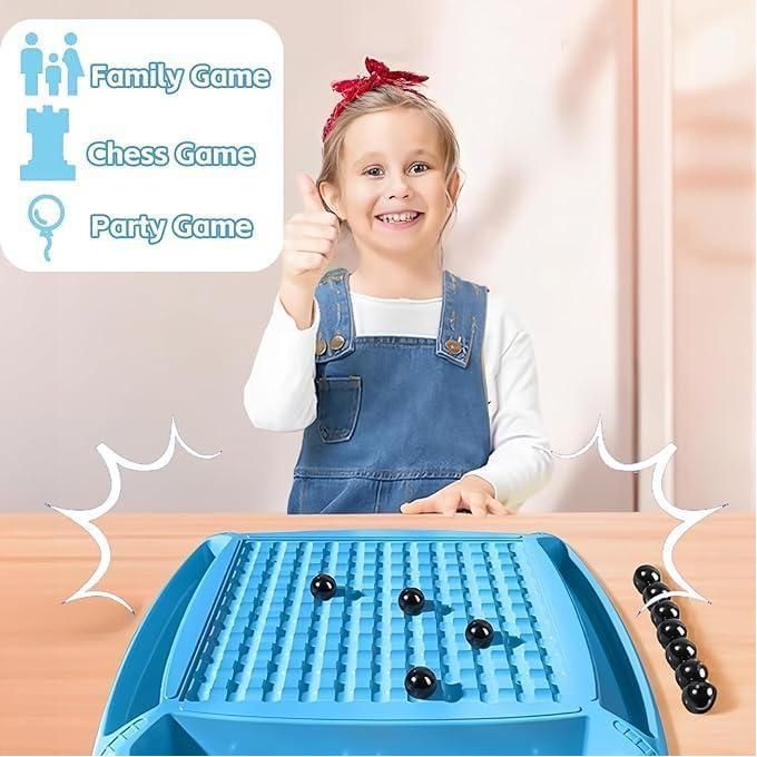 Magnetic Chess Game – Pack of 30 Magnetic Pieces with Portable Travel Chess Board – Educational Strategy Game for Kids and Adults – Family-Friendly Logic Puzzle for 2–4 Players – Ideal for Game Nights & Reunions