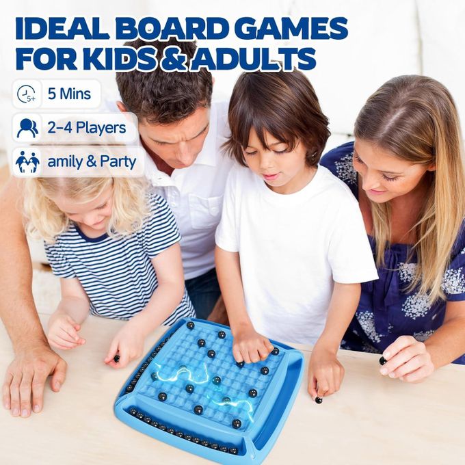 Magnetic Chess Game – Pack of 30 Magnetic Pieces with Portable Travel Chess Board – Educational Strategy Game for Kids and Adults – Family-Friendly Logic Puzzle for 2–4 Players – Ideal for Game Nights & Reunions