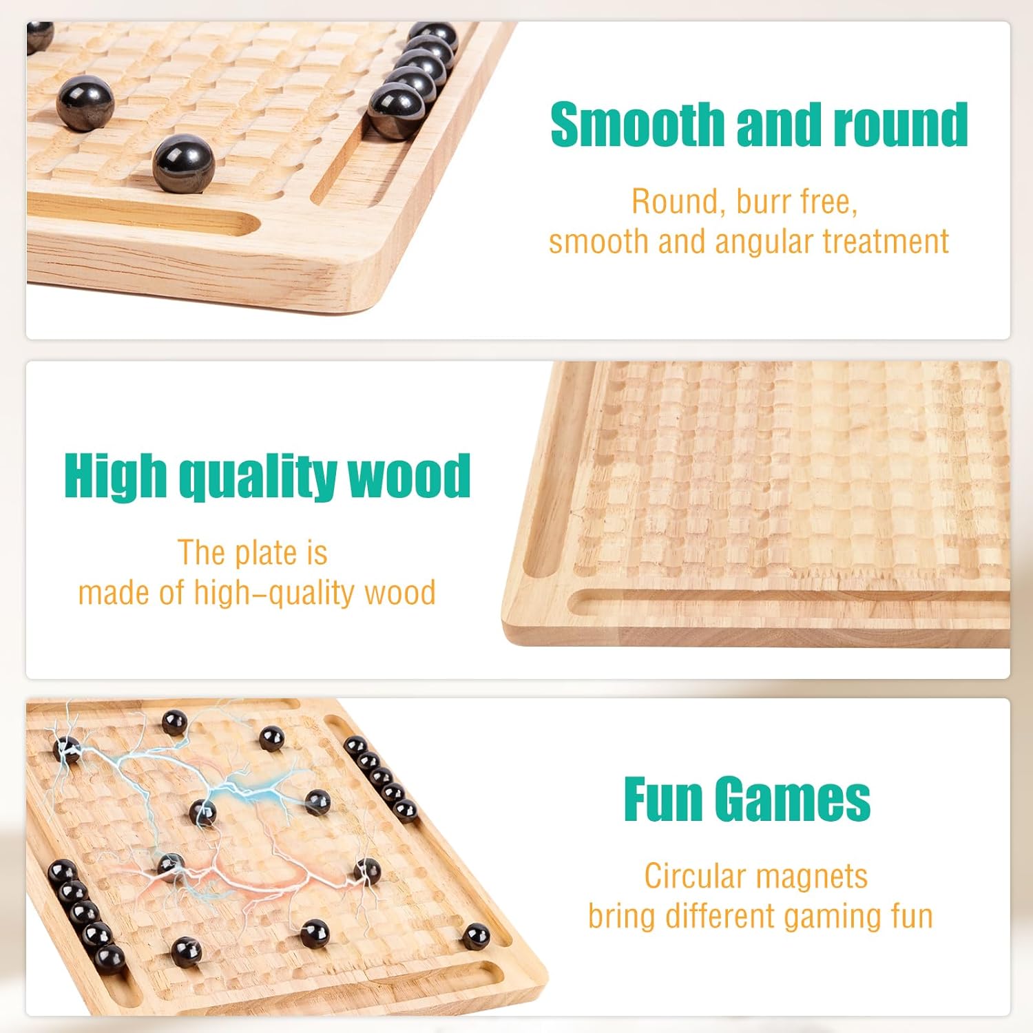 Magnetic Chess Game, Magnetic Chess Board, Magnetic Chess Game, Magnetic Chess Game, Magnetic Stone Board Game, Table Magnetic Game for Family Reunions